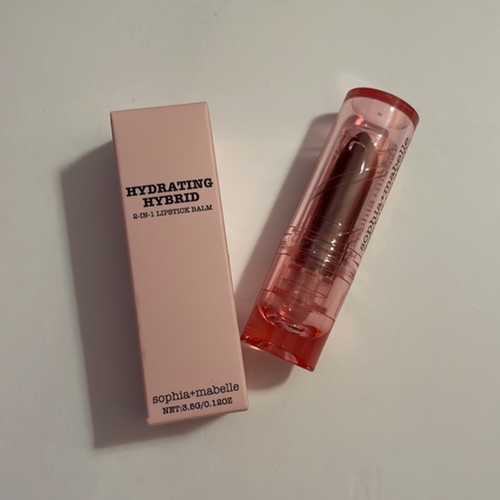 Sophia+mabelle Weekend Getaway Hydrating Hybrid 2-in-one lipstick balm